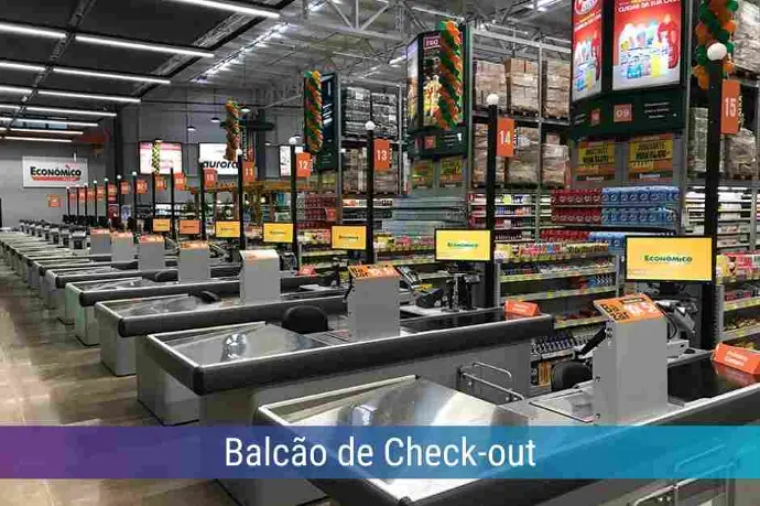 Locação de Balcão de Check-out