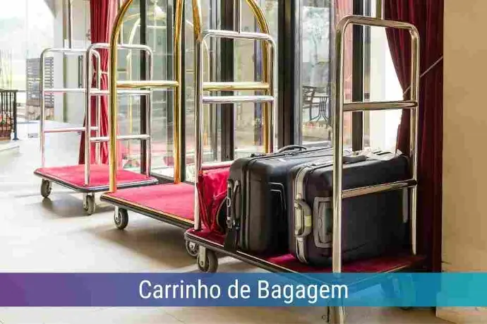 Locação de Carrinho de Bagagem