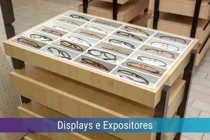 Locação de Displays e Expositores