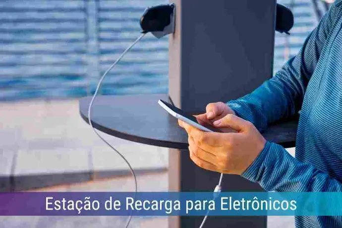 Locação de Estação de Recarga para Eletrônicos