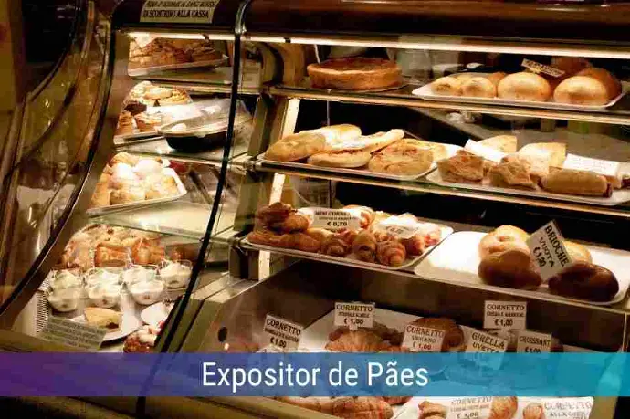 Locação de Expositor de Pães