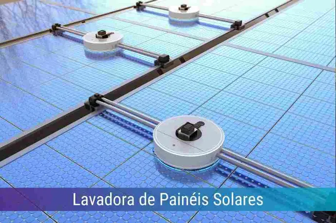 Locação de Lavadora de Painéis Solares