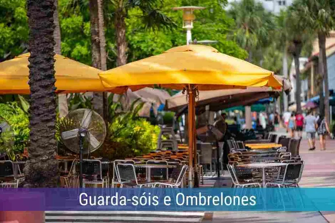 Locação de Guarda-sóis e Ombrelones