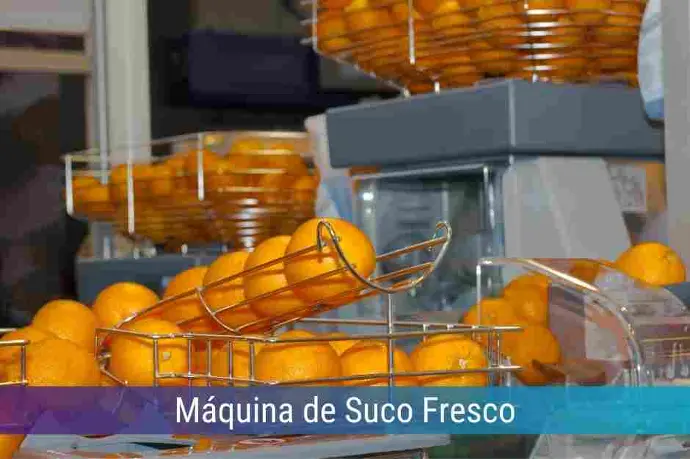 Locação de Máquina de Suco Fresco