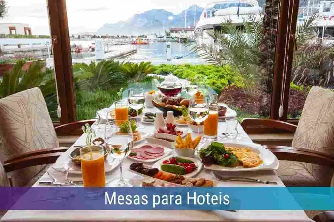 Locação de Mesas para Hoteis