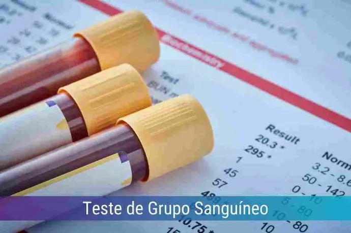 Locação de Teste de Grupo Sanguíneo