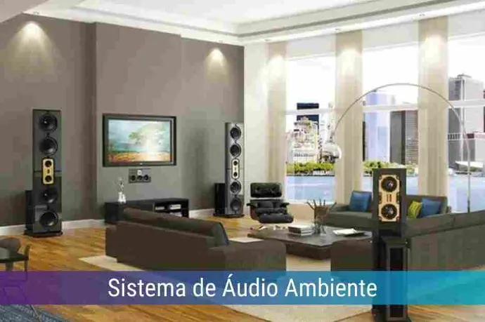 Locação de Sistema de Áudio Ambiente